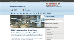 Desktop Screenshot of ohne-anzahlung.de